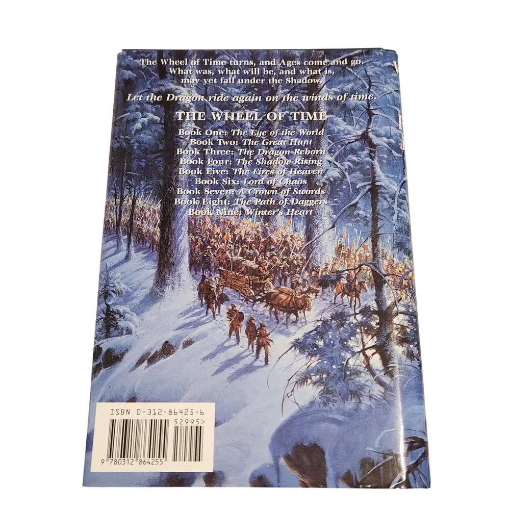 Winter's Heart Robert Jordan 1st Edition Signed‎ Hardcover Book